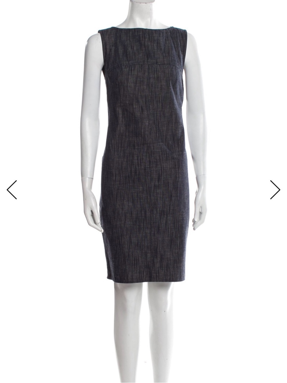 Fendi Sleeveless Denim Dress